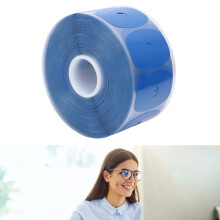 Blaue Brillengläser Anti-Rutsch-Aufkleber 30x39mm, 1000 Stück