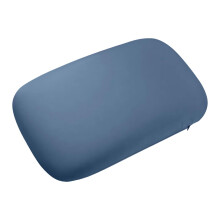 Small Camping Pillow, Foldable Memory Foam Headrest, Cooling Cushion, Navy, For Hiking, Travel, Hotel, Home