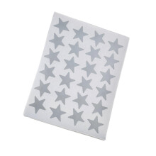 Glittering Metallic Star Sticker Adhesive Scrapbook Sticker For Journal Album Decoration Large Star Sheet Kid Reward