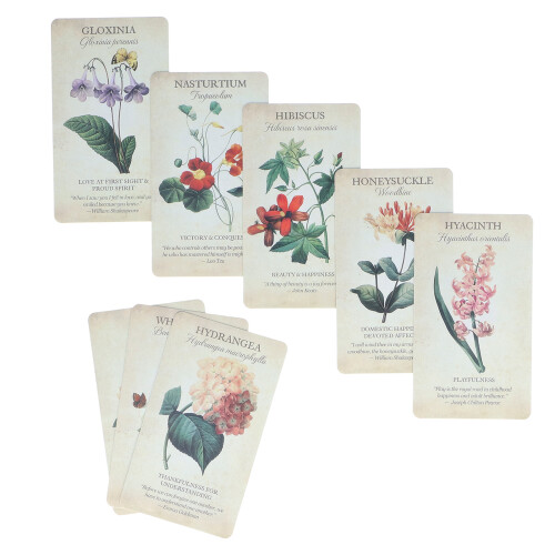 Beginner Oracle Cards Set – Divination Deck, Party Gift, 10.6x6.3cm