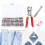 Kit da 200 pezzi di chiusure a scatto cave - ottone e pinze 12