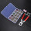 Kit da 200 pezzi di chiusure a scatto cave - ottone e pinze 10