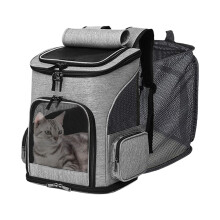 Soft Cat Carrier Expandable Portable Foldable Cat Carrier Bag For Travel Flight Vet Visit Grooming Outdoor Walking