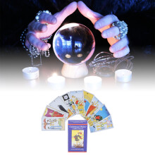 80pcs Interactive Tarot Cards for Divination, 10x5.5cm English Game