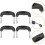 4pcs Silicone Pot Handle Covers Heat Resistant NonSlip Side Handle Protectors for Cookware 3