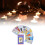 80pcs Interactive Tarot Cards for Divination, 10x5.5cm English Game 12