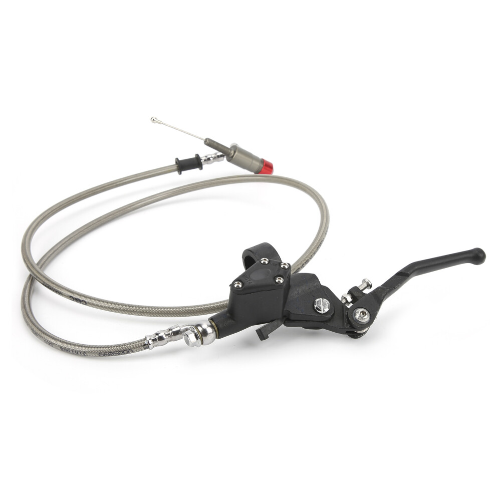 Hydraulic Clutch Brake Lever 7/8In With 47.2In Cable For 125Cc-250Cc Scooter 7661378173173