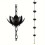 Rain Chain for Gutters Decorative Gutter Downspout Chain WeatherResistant Adjustable Length 1