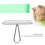 Acrylic Roller Pottery Clay Craft Tool 15cm Non-Stick Embossing 3