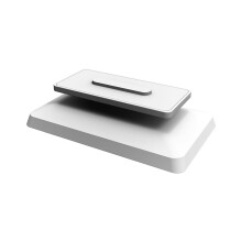Ergonomischer Lautsprecher-Riser-Ständer mit-Weiß