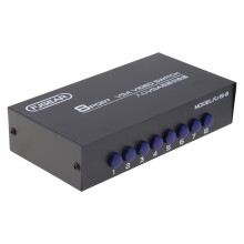 8 Port VGA Switch Video Switcher Box 1920*1440 250 MHz 8 in 1