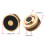 Alloy Cone Pad Isolation Base Feet Pads absorbieren Stöße-EINS 4