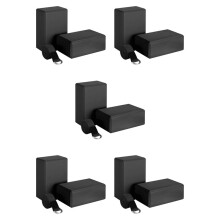5X Yoga Block and Yoga Strap Set EVA Foam Soft Non-Slip Yoga Blocks Universal Pilates Stretching and Toning Workouts