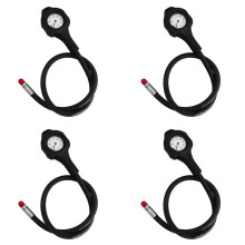 4X Scuba Diving Depth Gauge 300 Bar Diving Air Pressure Gauge Diver Equipment Dive Accessory