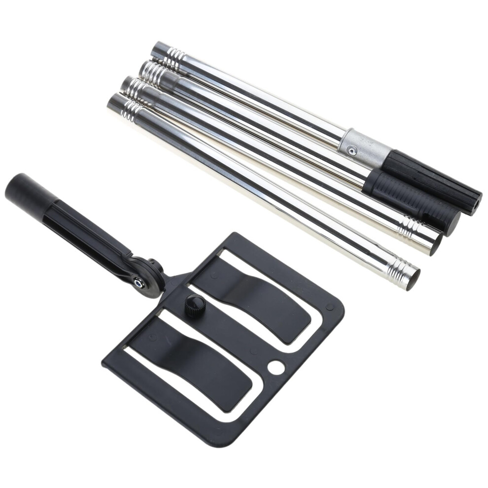 Multiple Angls Home Improvement Sprayer Shield Handle Stand Set Aluminum Foursection Clamps For Professional Painting 9187378733677