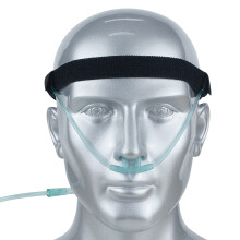 Comfortabele oorbeschermer, antislip siliconen hoofdband om te voorkomen dat de zuurstofslang verschuift, gemakkelijk aan te passen en pijn te