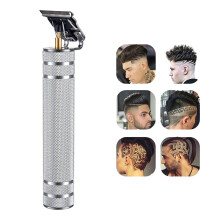 T-bladstrimmer, hårtrimmer uden mellemrum, ledningsfrit design, til professionel hårklipning, til Halloween-fester, til natklubber og daglig brug.