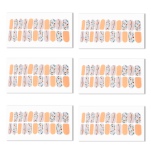 Regalo ideale per le donne, strisce di smalto gel a lunga durata con smalto a tinta unita (6 pezzi) per feste di Halloween, discoteche e uso