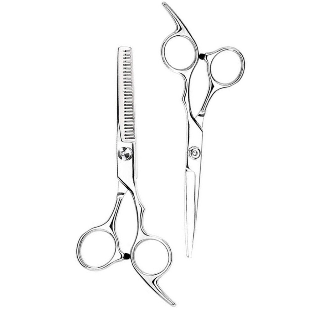 High-Quality Stainless Steel Hair Cutting Scissors, Ergonomic Design Ensuring Comfort And Precision, Lifetime Sharpness Retention From 440C Convex Bl