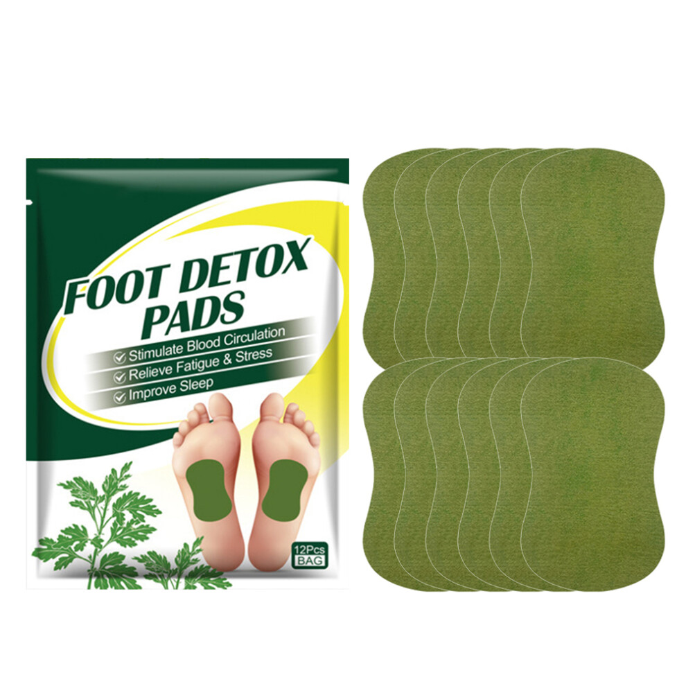 Natural Bamboo Vinegar Foot Pads For Detoxification, Deep Cleansing Foot Patches That Relieve Stress And Improve Sleep, Ginger Powder Foot Patches Su
