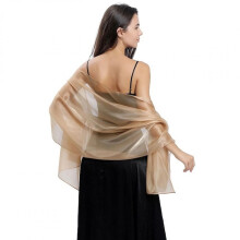 Formal Shawl for Women Wedding and Evening Events, Elegant Wrap Soft and Comfortable Scarf for Bridesmaid Guest, Lightweight Scarf with Silky Fabric,
