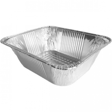 Versatile Use Aluminum Pans for Baking Cakes, Recyclable Foil Pans Durable and Reliable Half Size Deep Steam Table Compatible Tray, Heavy Duty