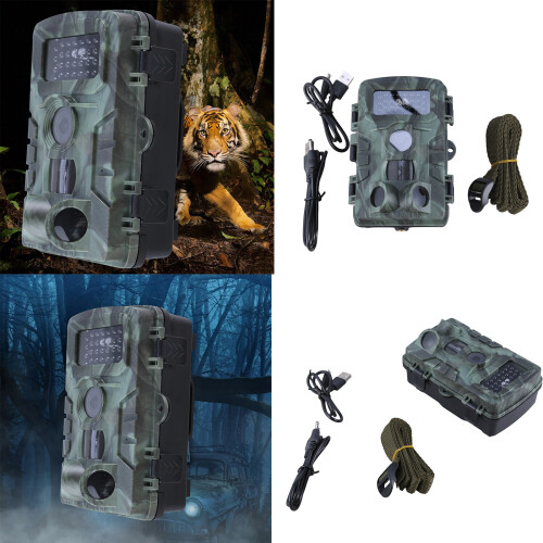 Caméra vidéo de chasse 2000W 20MP 1080p Trail Farm sécurité à 1