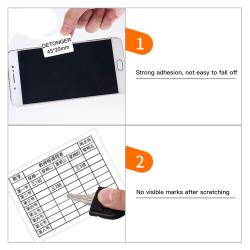 Thermal Label Paper Roll 40*30mm 200 Sheets Waterproof for DP23/DP30 1