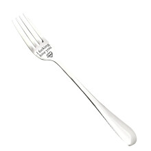 (G) A Pair Of Stainless Steel Dinner Forks, Stainless Steel Your Partner On Valentine's Day, The For Your Husband's Wife And Family