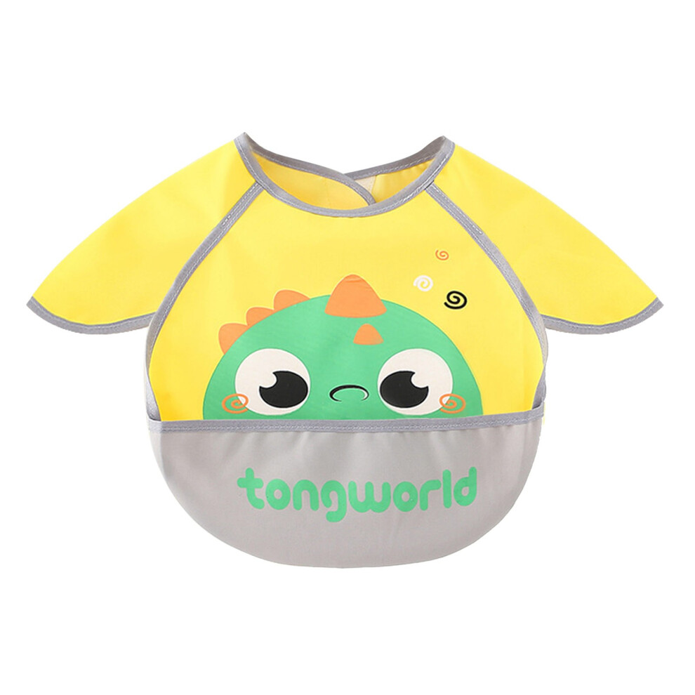 (L) Sprout Baby Mess Proof Sleeved Bib
