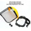 Protective Face Shield Wire Mesh Visor With Adjustable Headgear Hard Hat Adapter SmashResistant For Logging 3