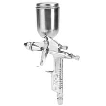 Professional Spray Gun - 0.5mm Mini Pneumatic Gravity Feed Paint Spray Gun for Auto Car Painting and Repair
