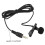 External 3.5mm Hands-Free Wired Lapel Clip Microphone for 2