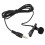 External 3.5mm Hands-Free Wired Lapel Clip Microphone for 1