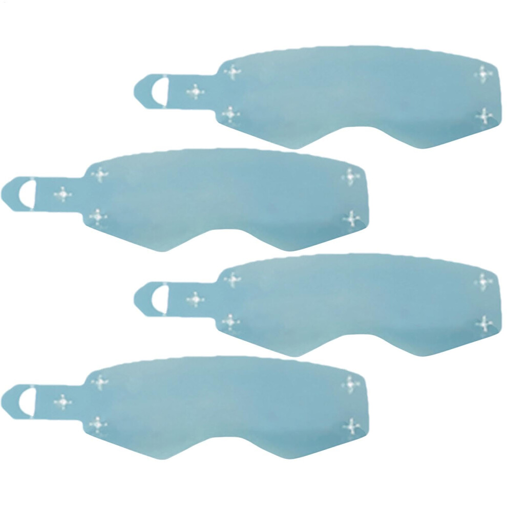 Motorcycle Goggles Protective Film With Quick Tearable Design For Improved Riding Visibility 9187378733981