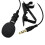 External 3.5mm Hands-Free Wired Lapel Clip Microphone for 3