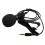 External 3.5mm Hands-Free Wired Lapel Clip Microphone for 4