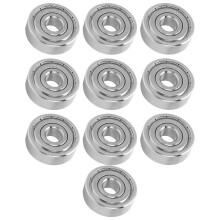 10 Stück Edelstahl-Miniatur-Kugellager S6301ZZ 37x12x12mm