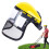 Clear Face Shield For Grinding And Cutting AntiFog Lightweight Polycarbonate Shield Protective Hat For Welding 1
