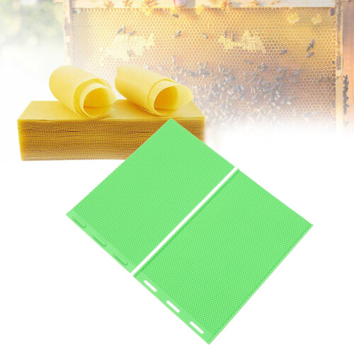 2PCS Silicone Beeswax Press Sheets 5.4mm Flexible Beekeeping Equipment