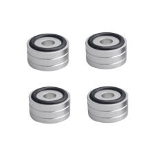 Non-Slip Subwoofer Spring Vibration Absorber-Silver