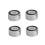 Non-Slip Subwoofer Spring Vibration Absorber-Silver 1