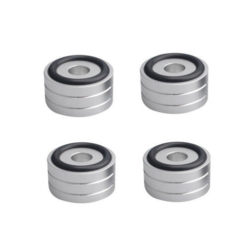 Non-Slip Subwoofer Spring Vibration Absorber-Silver