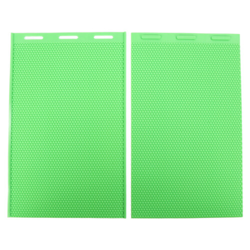 2PCS Silicone Beeswax Press Sheets 5.4mm Flexible Beekeeping Equipment 2