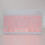 Wireless Bluetooth RGB Backlight Keyboard 10in for Phone & Tablet White 13
