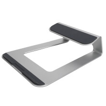 Aftagelig laptop-forhøjer Robust konstruktion Ergonomisk laptop-stativ Aluminium laptop-montering Notebook-holder Computerstativ Justerbar højde