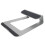 Supporto per laptop staccabile, struttura robusta, supporto ergonomico per laptop, supporto per notebook in alluminio, supporto per computer, altezza 1