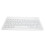 Wireless Bluetooth RGB Backlight Keyboard 10in for Phone & Tablet White 12