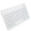 Wireless Bluetooth RGB Backlight Keyboard 10in for Phone & Tablet White 14