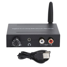 Audio Cassette to Digital Converter, Digital to Analog Audio Transformer with User-friendly Operation for Retro to Modern Sound Upgrade